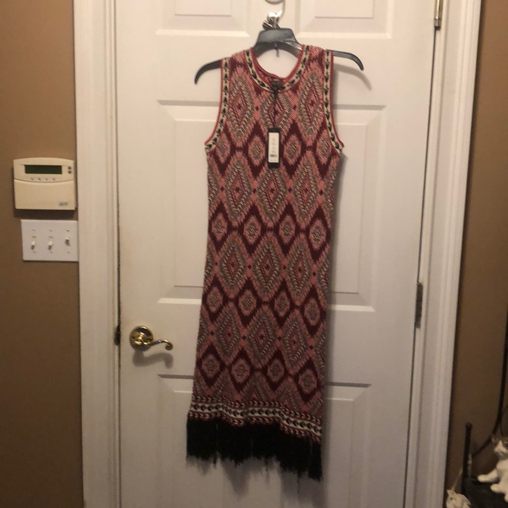 Romero + Juliet couture sweater dress. Large NWT